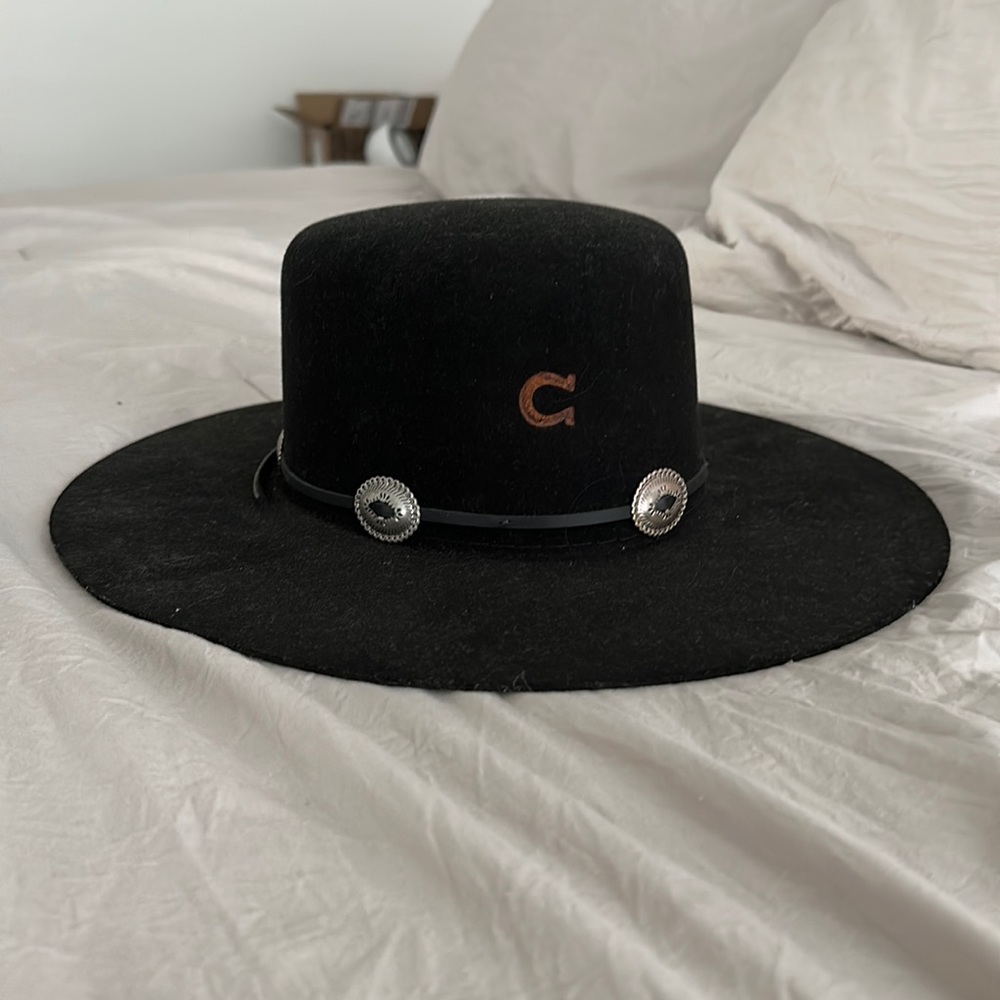 Black Charlie Horse Hat